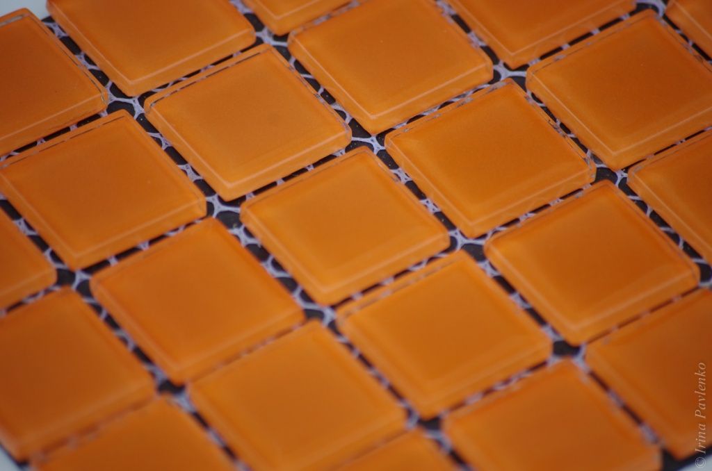 Orange glass